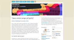 Desktop Screenshot of blindmen.se